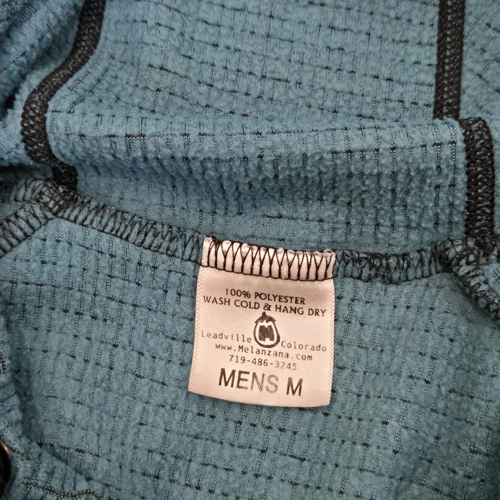 Melanzana Micro Grid Hoodie Marine Men's M - Picture 8 of 8